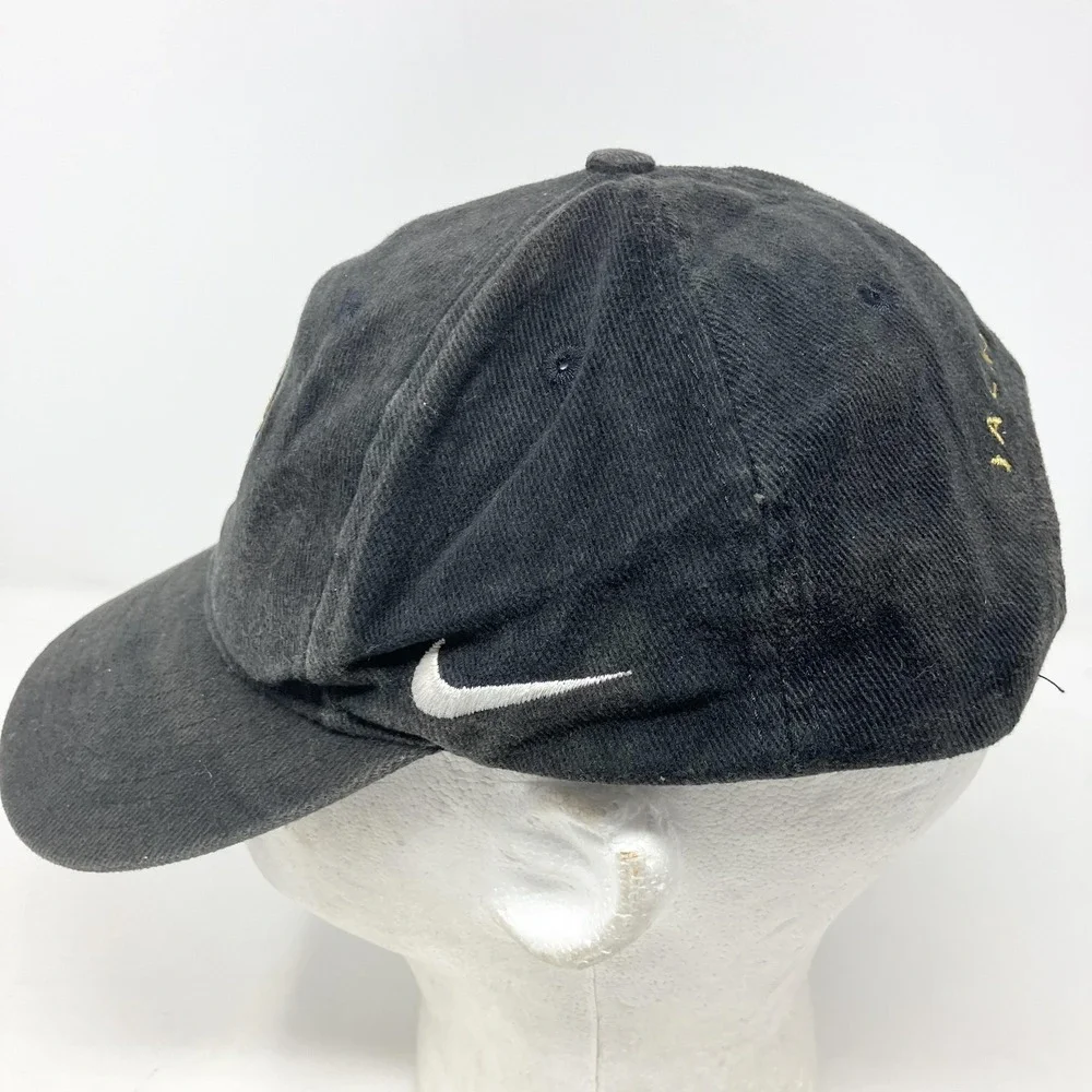 Vintage Jacksonville Jaguars Hat Cap Snap Back Mens One Size Black NFL Nike‎ 90s